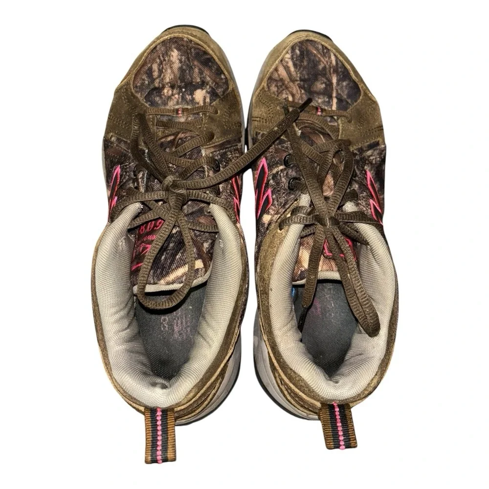 New Balance 608 v4 Camo Pink Women's 8 B Cross Training Shoes Rare Y2K‎ WX608V4C